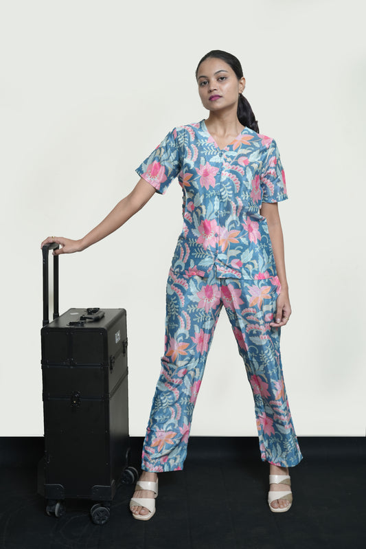 Bloom & Go! Floral Co-ord Travel Set